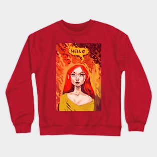 Fire Witch Crewneck Sweatshirt